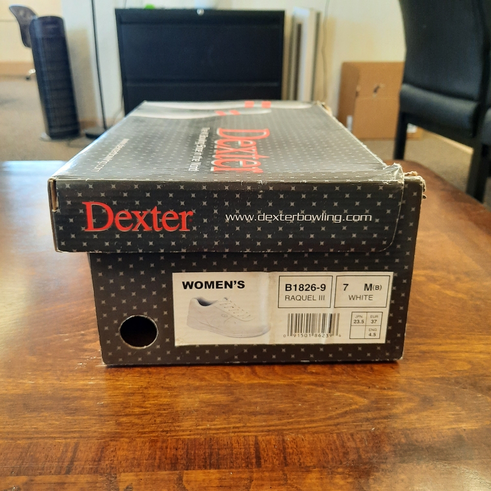 Dexter White Bowling Shoes - Picture 9 of 9